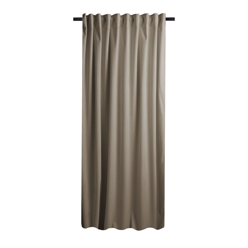 Zasłona z taśmą CASUAL CHIC 140x270 beż